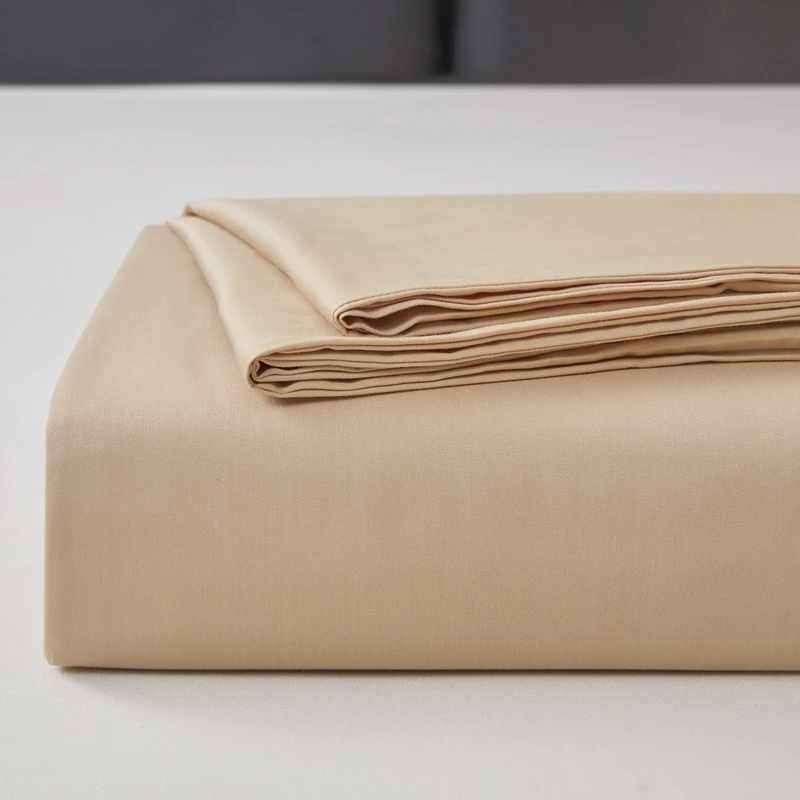 WASART Summer pure cotton flat bed sheet and pillowcase 150x190 bedroom couple bed linen sets luxury single double bed king size