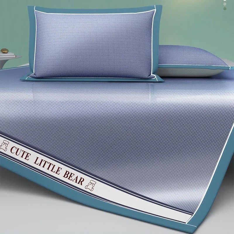 WASART Summer cooling mattress cool air conditioning ice sleeping mat folding couple cold sheet bed protection pad king size