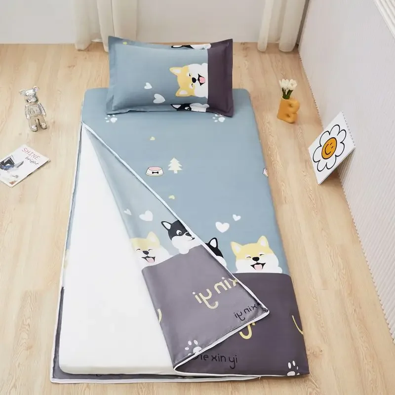 WASART Fully enclosed two-way with zipper mattress protector cover couple/baby single double bed sheet protection pad king size