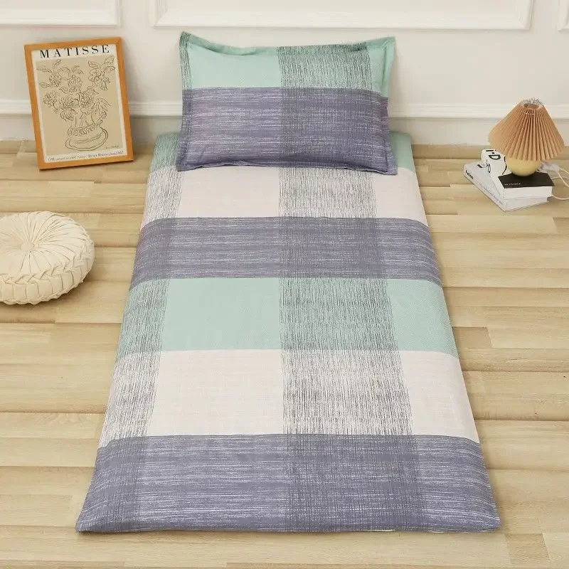 WASART Fully enclosed with zipper mattress protector cover geometric printed baby couple single double bed sheet protection pad