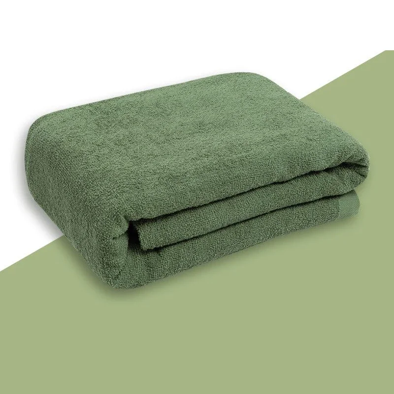 WASART Summer army green towel cotton quilt nap blanket soft bedspread air conditioning cool thin comforter luxury bedding 150