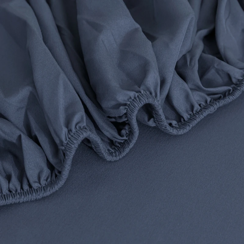 WASART Elastic Fitted Sheet Mattress Protector Solid Color Queen King Size Bed Cover Hypoallergenic Breathable Bedsheet 150x200