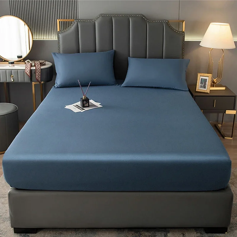 WASART Waterproof mattress protector cover queen king size double bed bedspread elastic fitted sheet bed protection pad 90/180cm