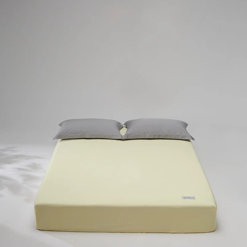 Egyptian Cotton Fitted Sheet Mattress Cover Twin Full Queen King Size Customized Any Size Bed Sheet Luxury 1000TC Bedding Sheets