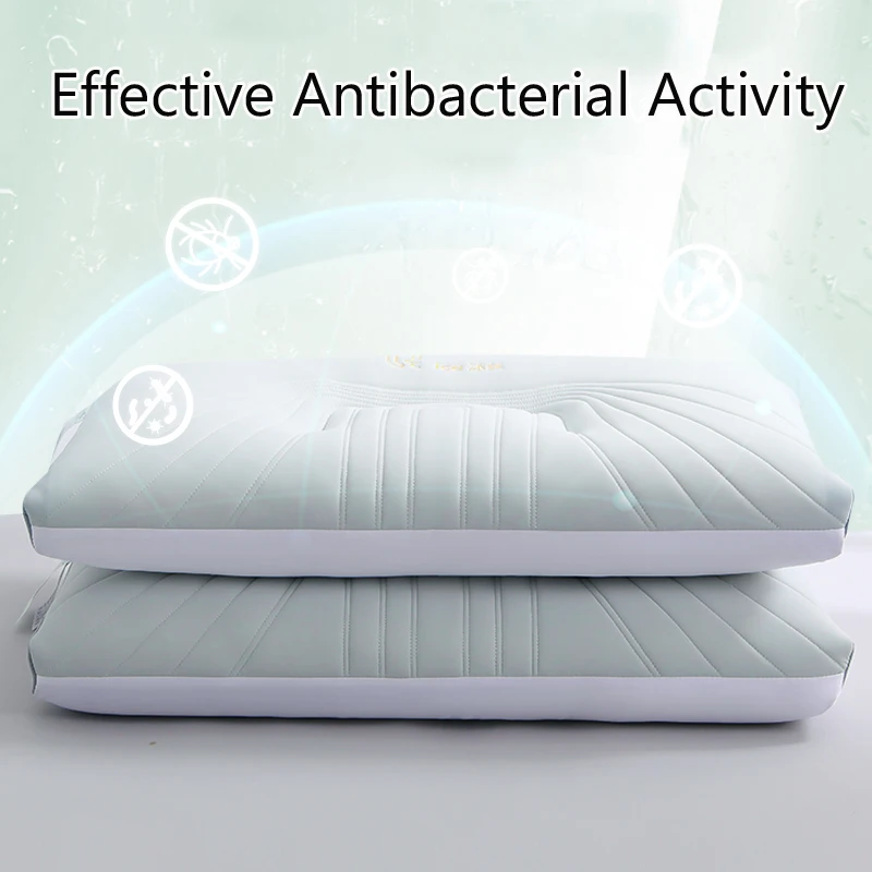 Cooling Pillows Adjustable Orthopedic Pillows Neck Protection Summer Bedding for Side Back Stomach Sleepers Ergonomic Pillow 1PC