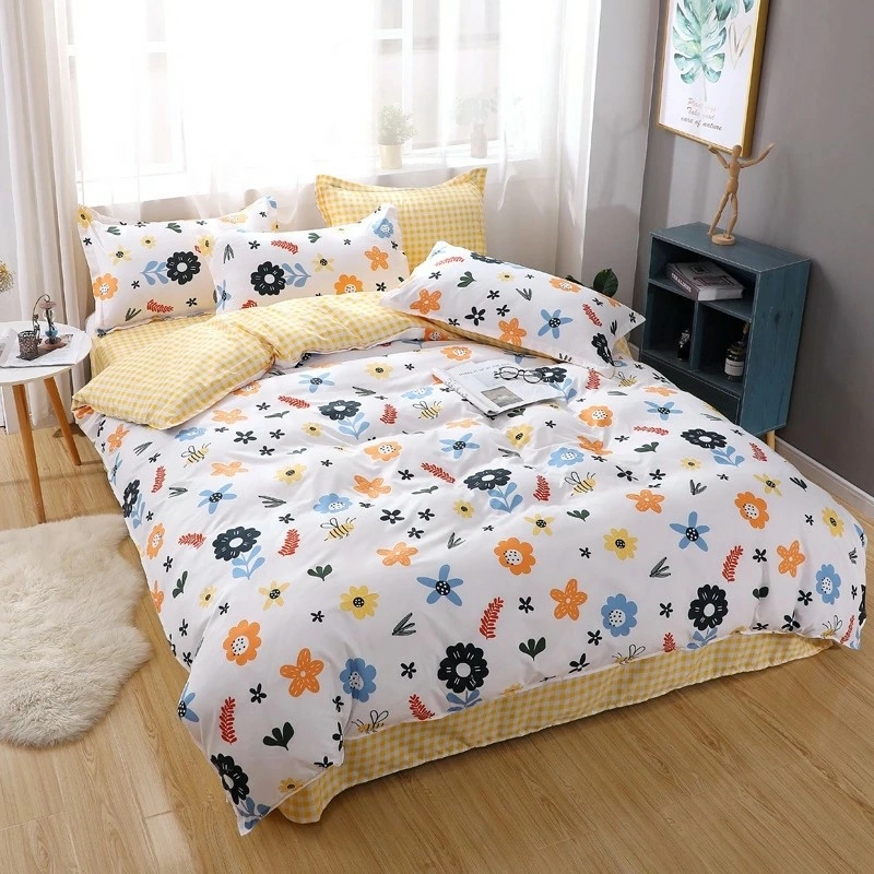 Pink Bedding Sets Girl Bedroom Duvet Cover Set Quilt Cover 140x200 Pillowcase Bed Linen Sheet Sets Bed Cover