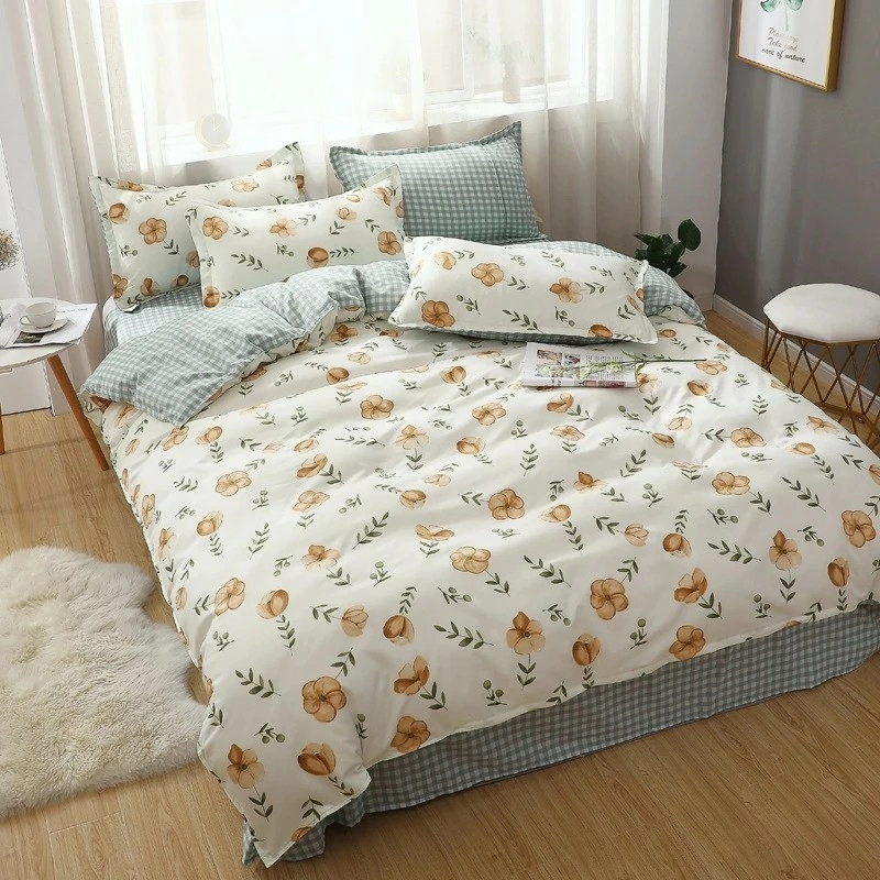 Pink Bedding Sets Girl Bedroom Duvet Cover Set Quilt Cover 140x200 Pillowcase Bed Linen Sheet Sets Bed Cover
